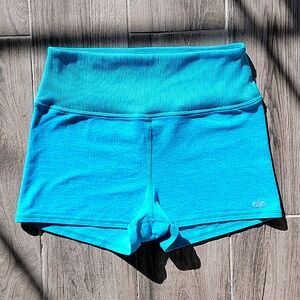 Alo Yoga Aura Cycling Shorts Blue M